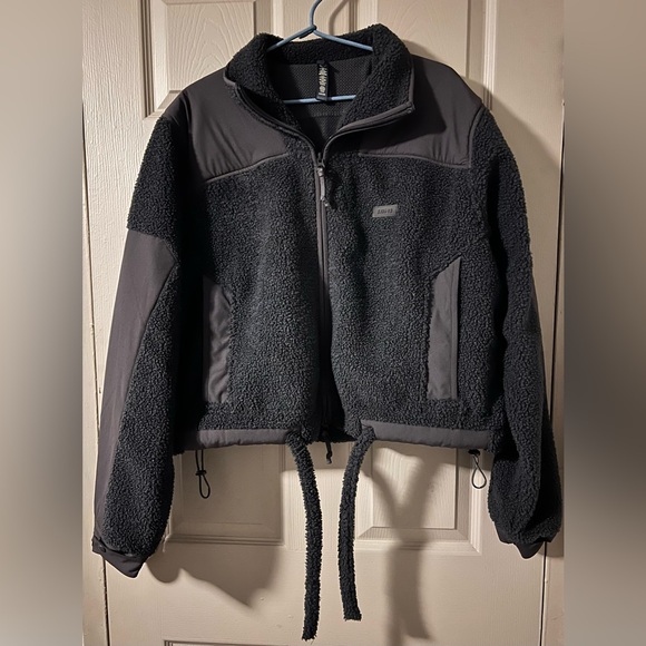 SKIMS Jackets & Blazers - SKIMS Teddy Boxy Zip-Up Jacket